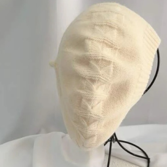 PARISIAN Solid Textured Beret Beige 100% Cotton O/S NWOT - Picture 7 of 7